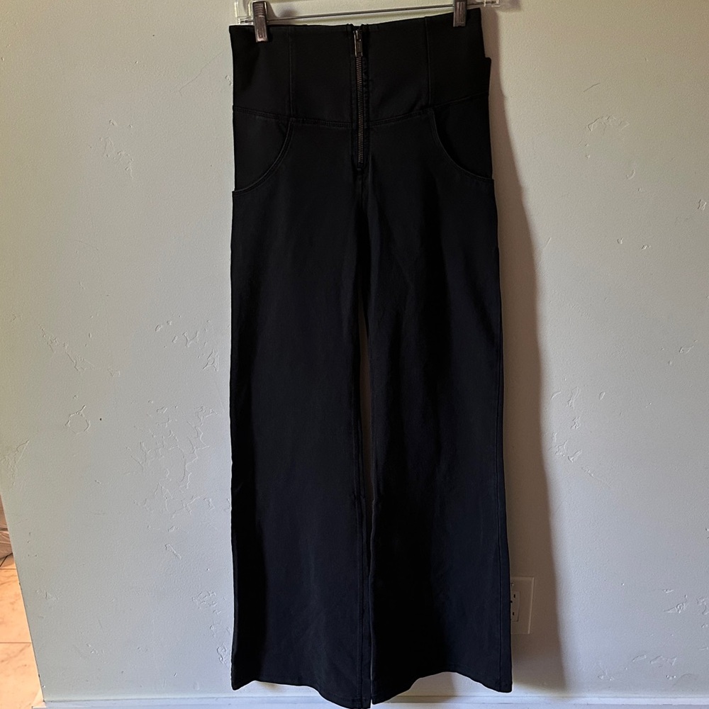 Freddy Black High-Waisted Pants